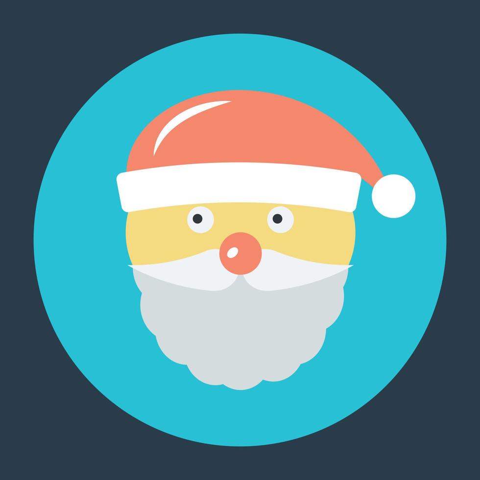 Santa Face Concepts vector