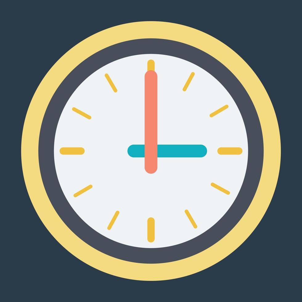 Trendy Clock Concepts vector