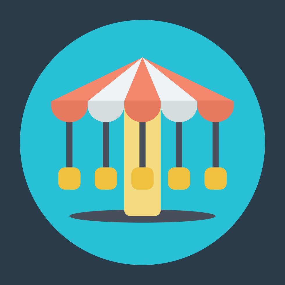 Trendy Carousel Concepts vector