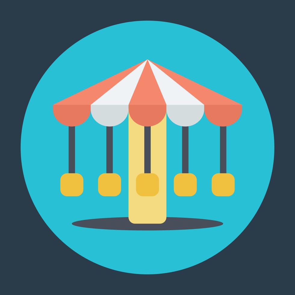 Trendy Carousel Concepts vector