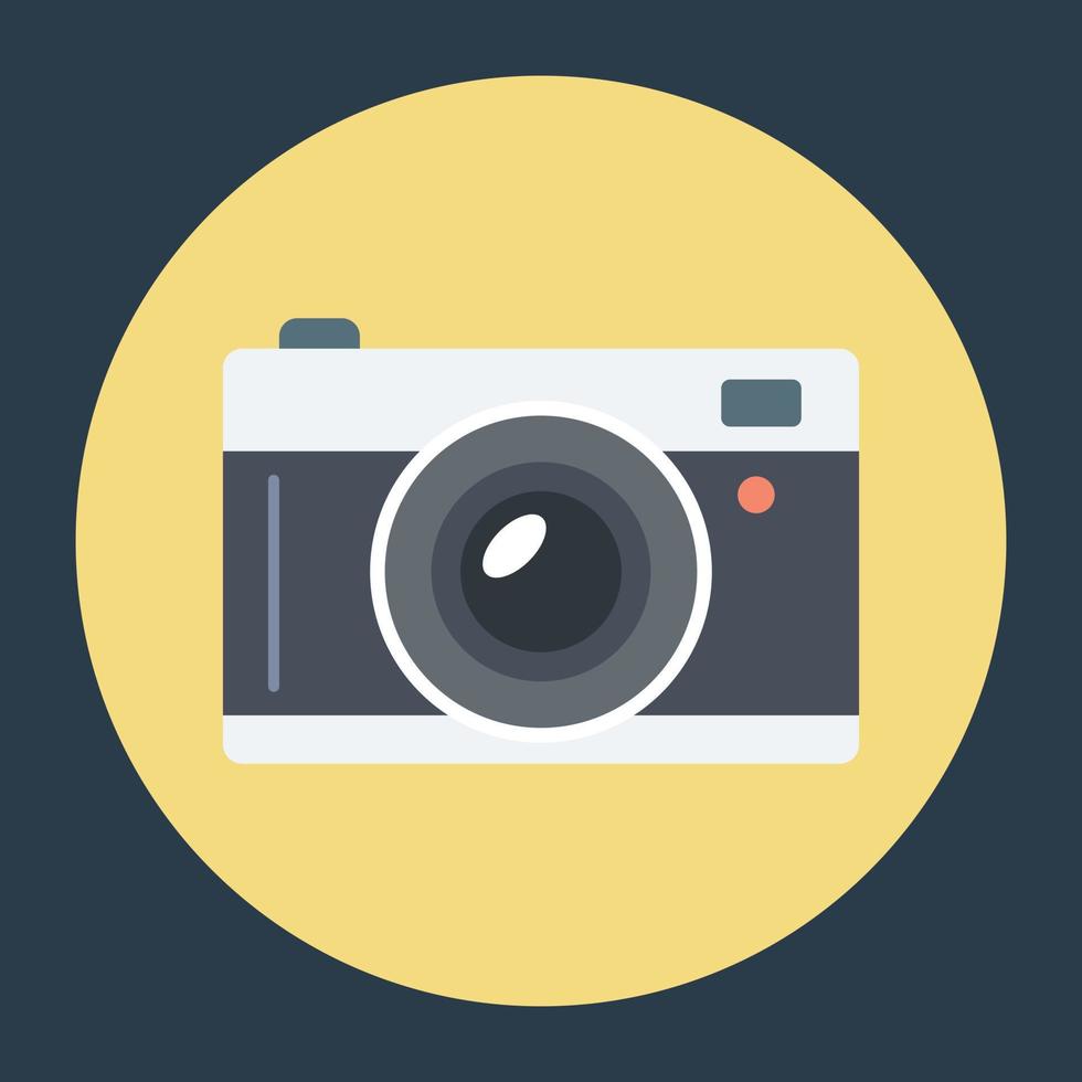 Trendy Camera Concepts vector