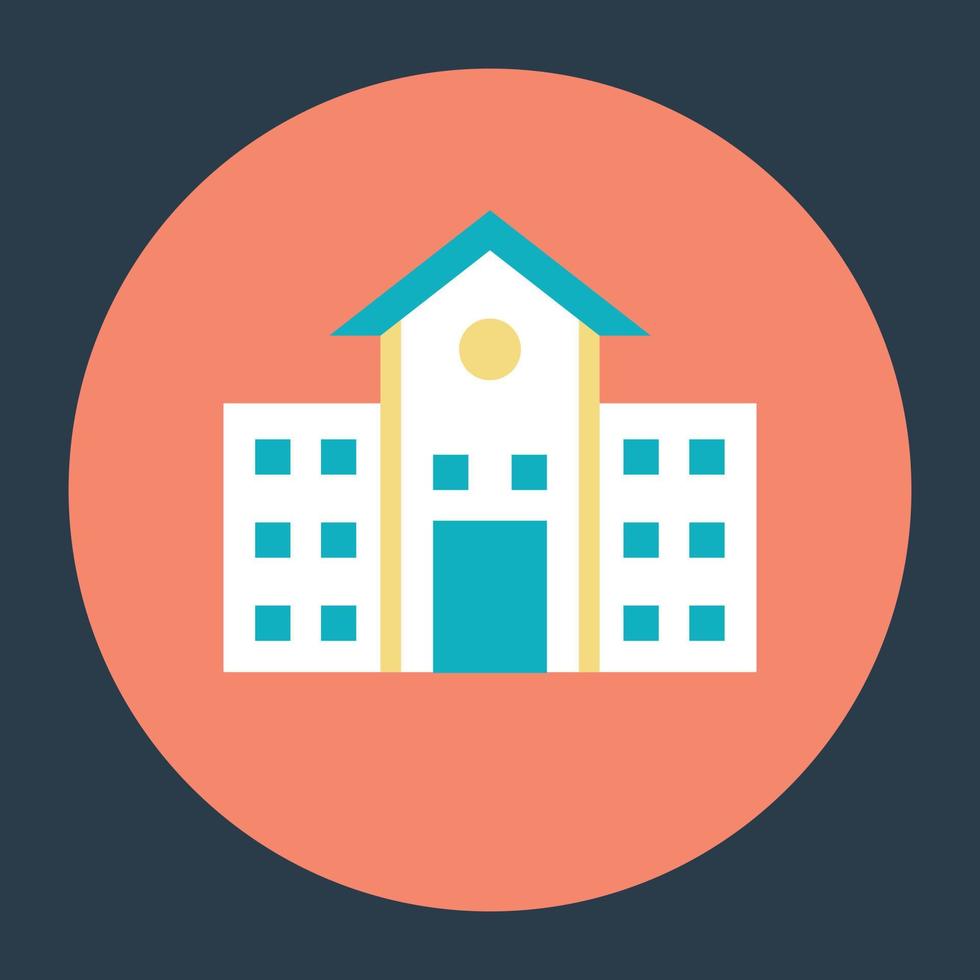 School Building Concepts vector