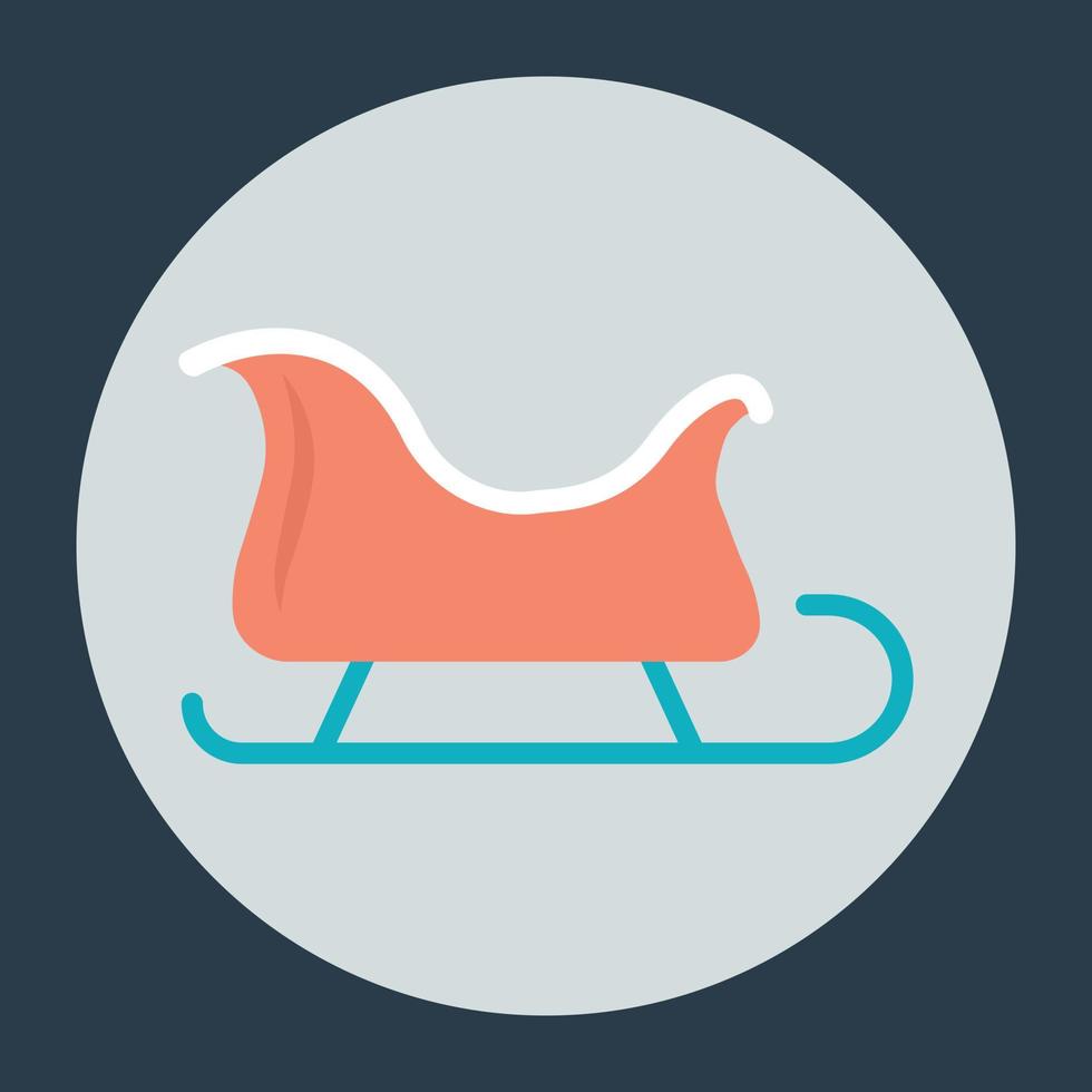 Trendy Sled Concepts vector