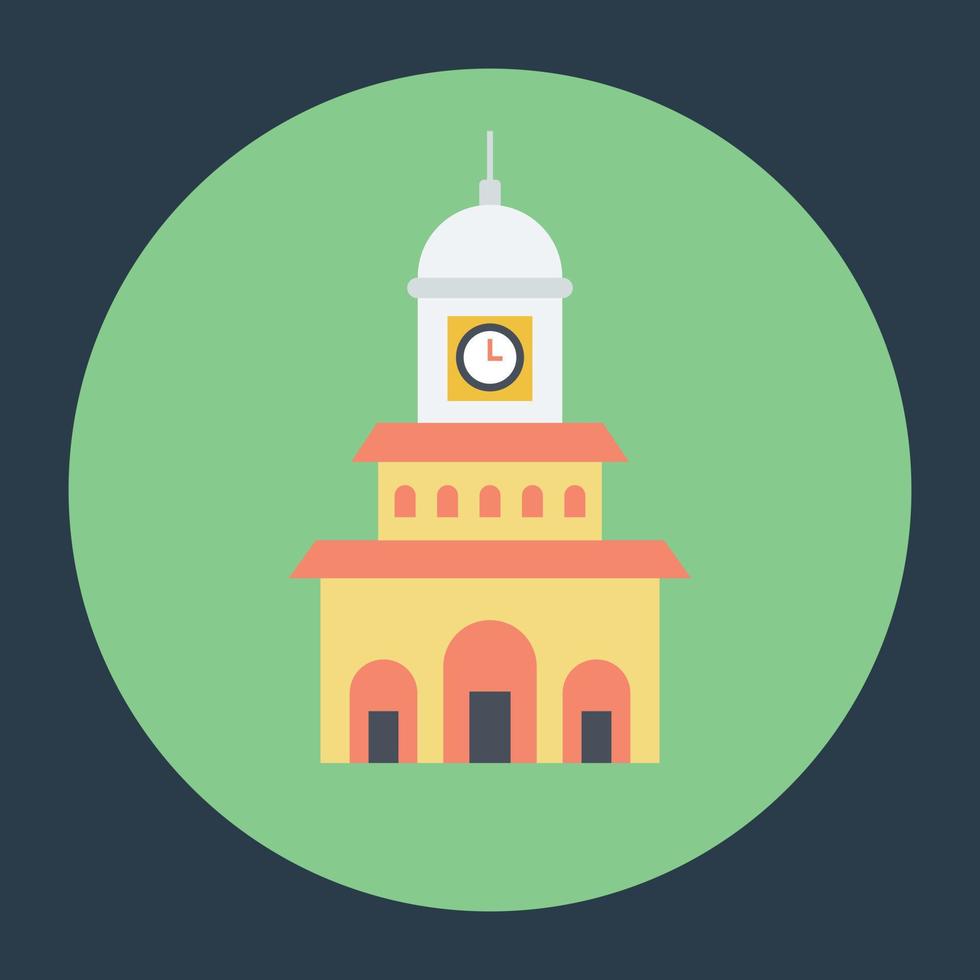 Historic Building Concepts vector