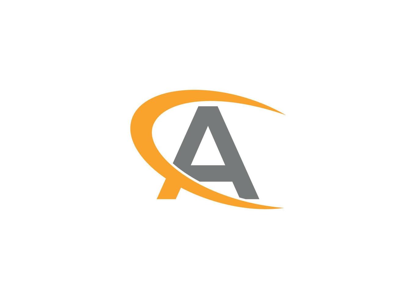 ac initial modern logo design vector icon template