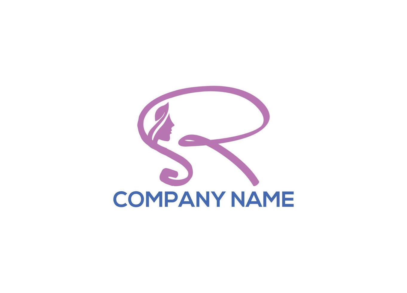 SR Letter Logo Design with Creative Modern initial icon template vector
