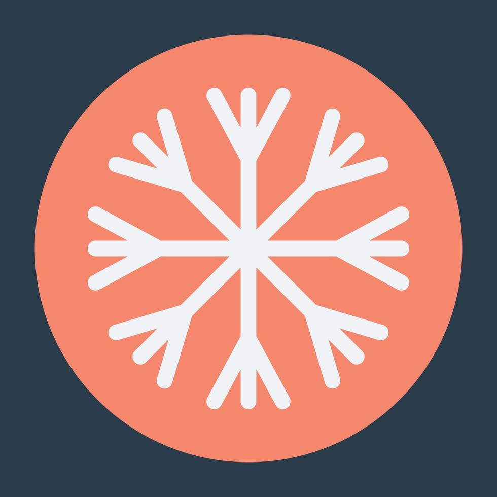 Trendy Snowflake Concepts vector