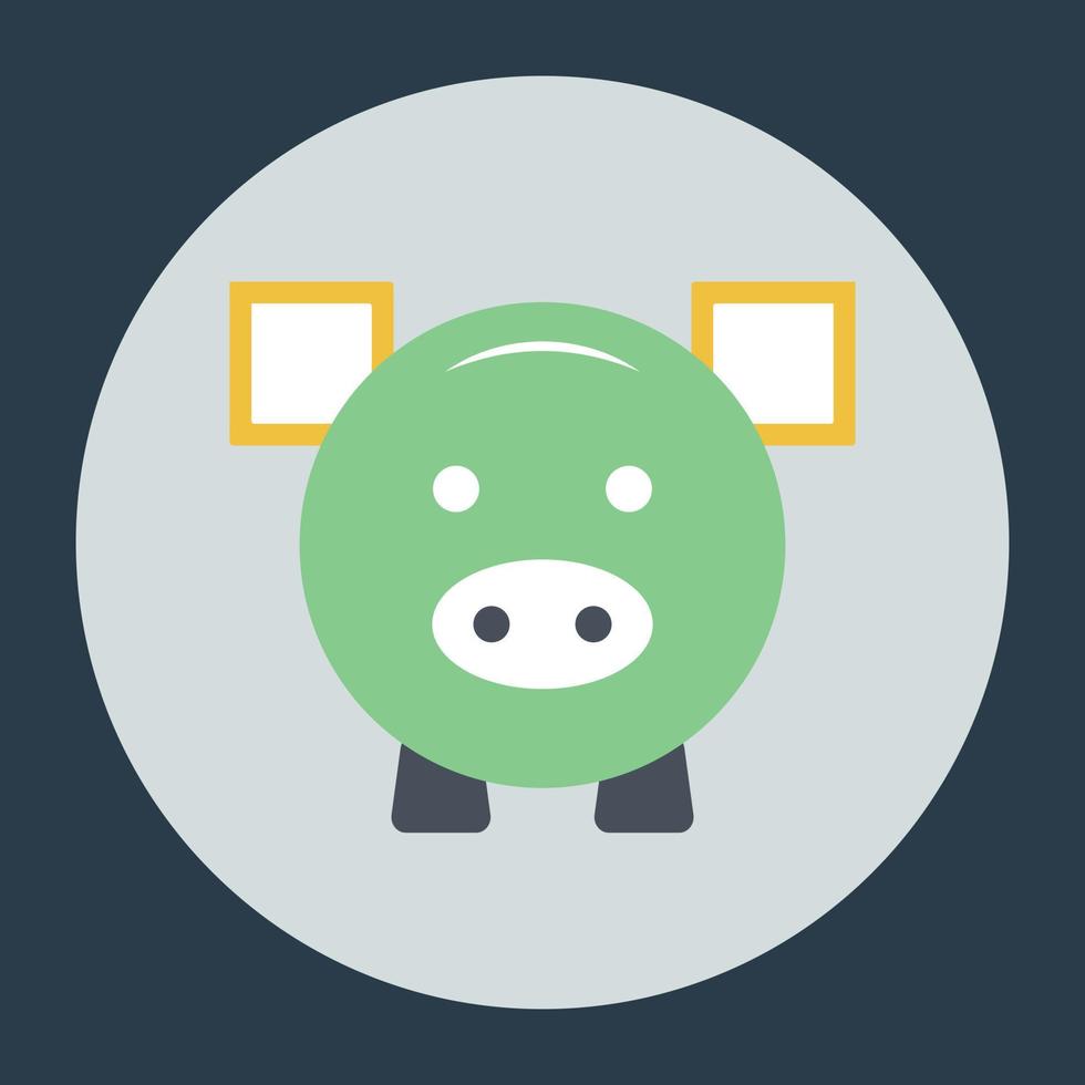 Piggy Bank Concepts vector