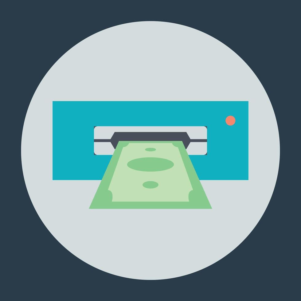 Cash Withdrawal Concepts vector