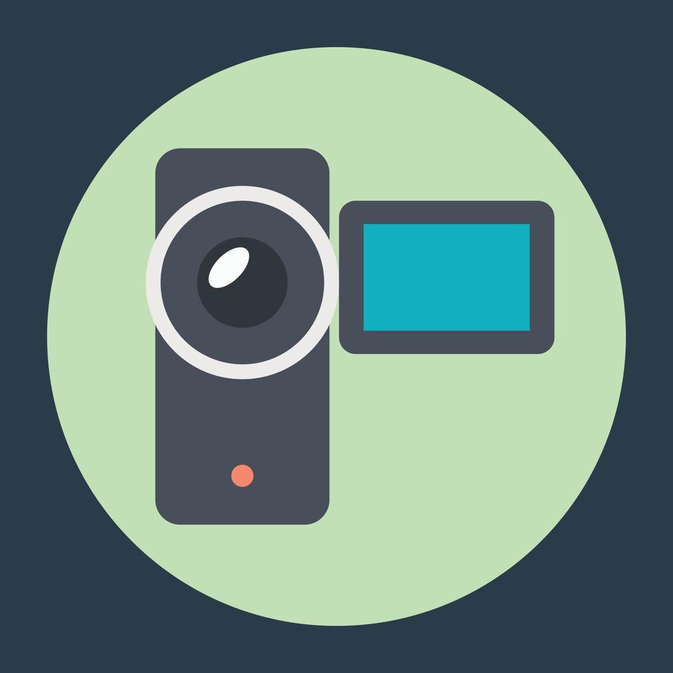 Trendy Camcorder Concepts vector