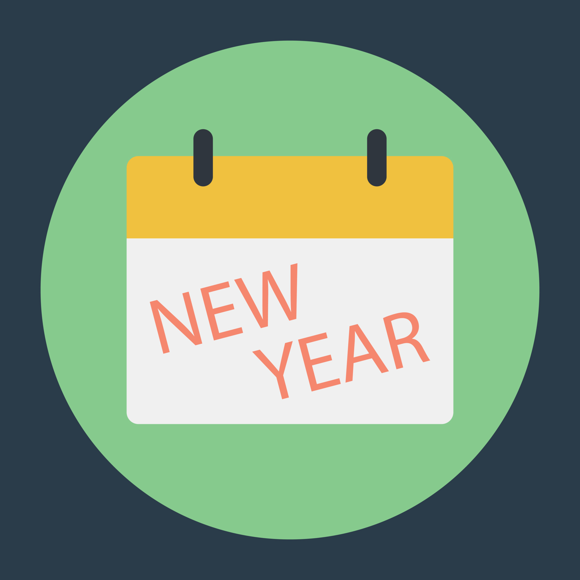 New Year Calendar Concepts 6246989 Vector Art at Vecteezy