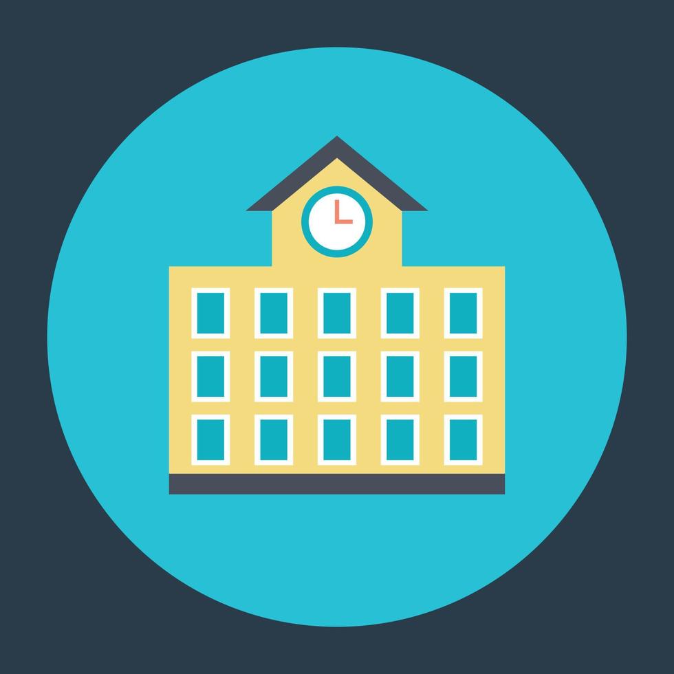 Library Building Concepts vector