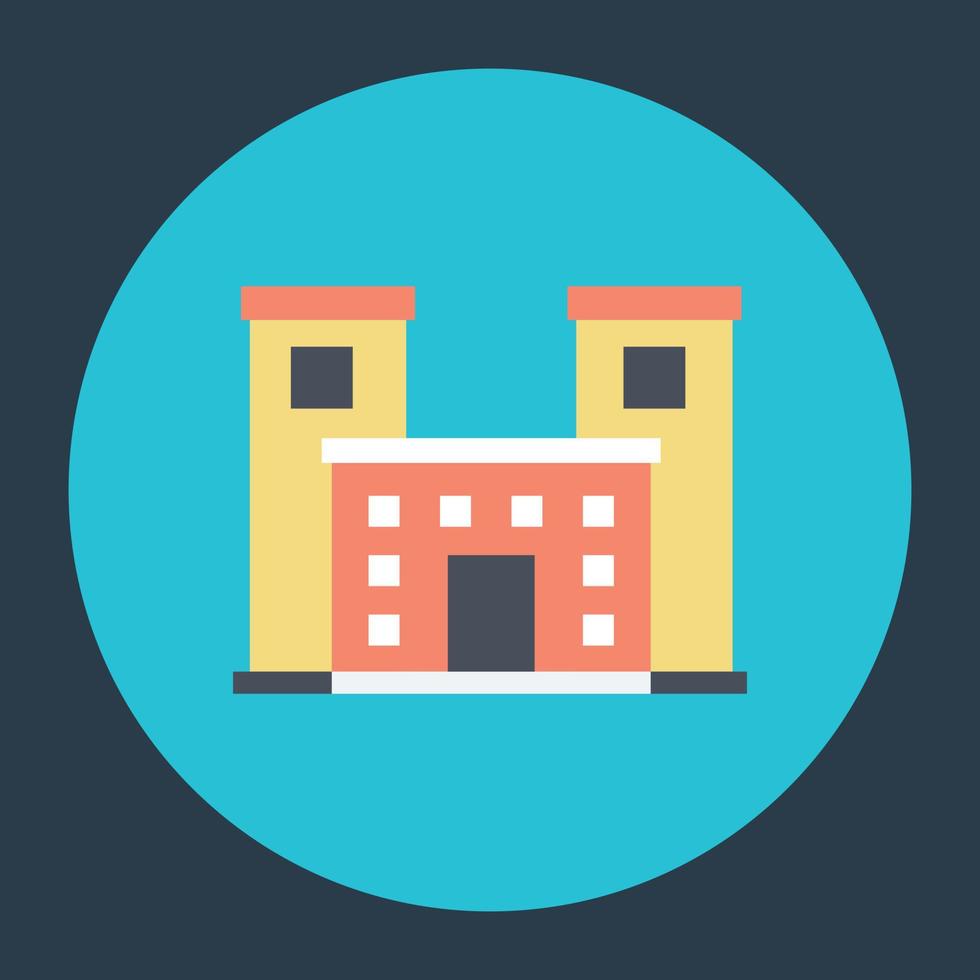 School Building Concepts vector