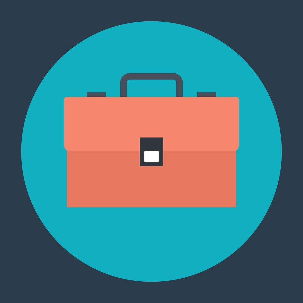 Trendy Briefcase Concepts vector