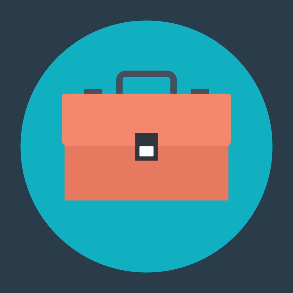 Trendy Briefcase Concepts vector