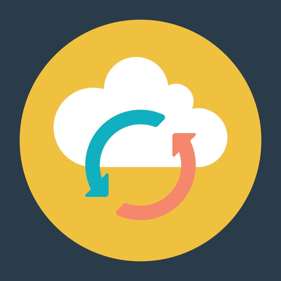 Cloud Refresh Concepts vector