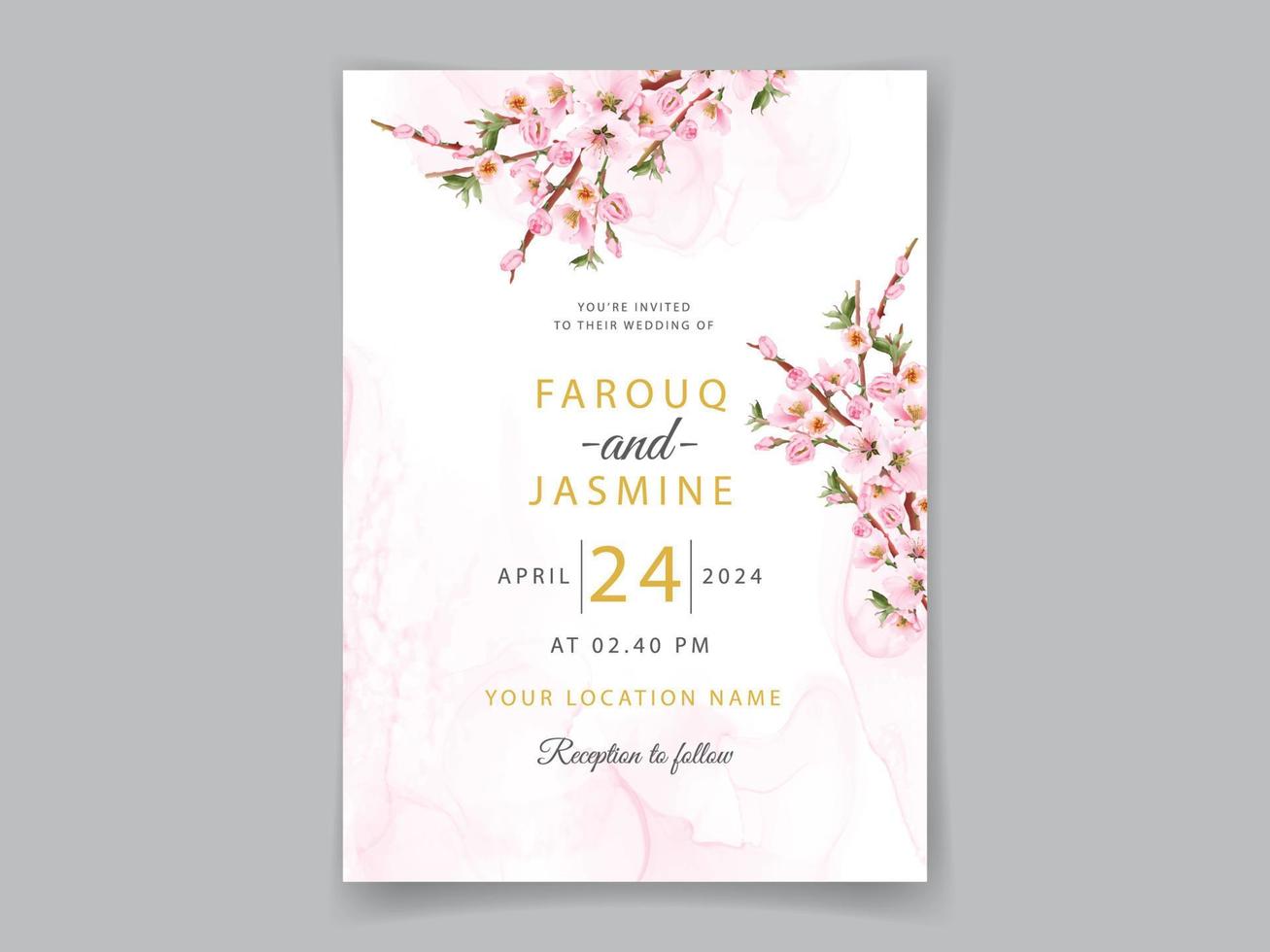 invitaciones de boda de flor de cerezo rosa 6247757 Vector en Vecteezy invitaciones de boda de flor de cerezo rosa 6247757 Vector en Vecteezy