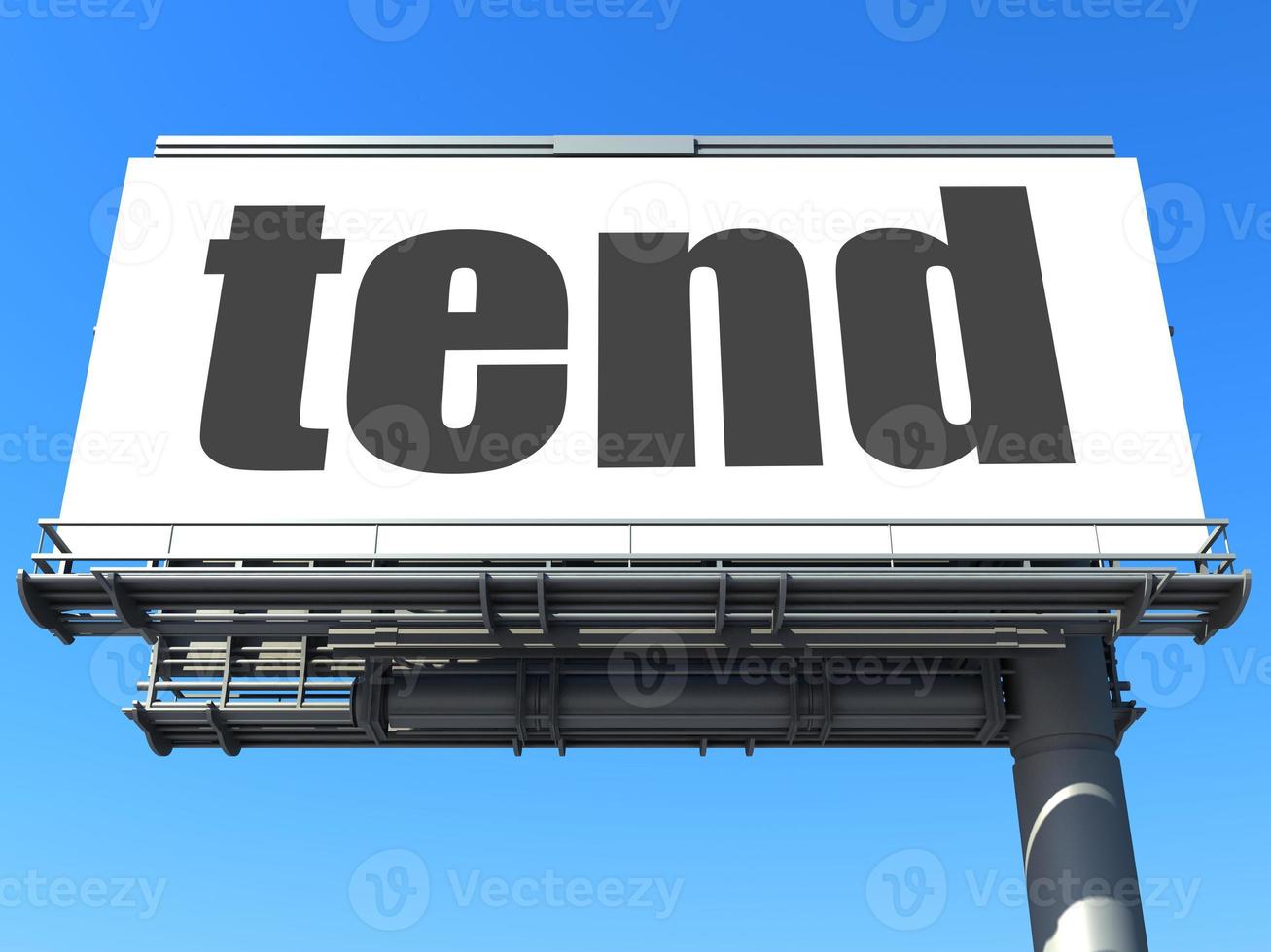 word on billboard photo