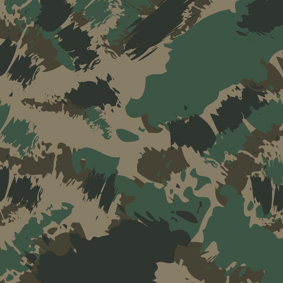 patrón de rayas de camuflaje de combate de la selva fondo militar vector