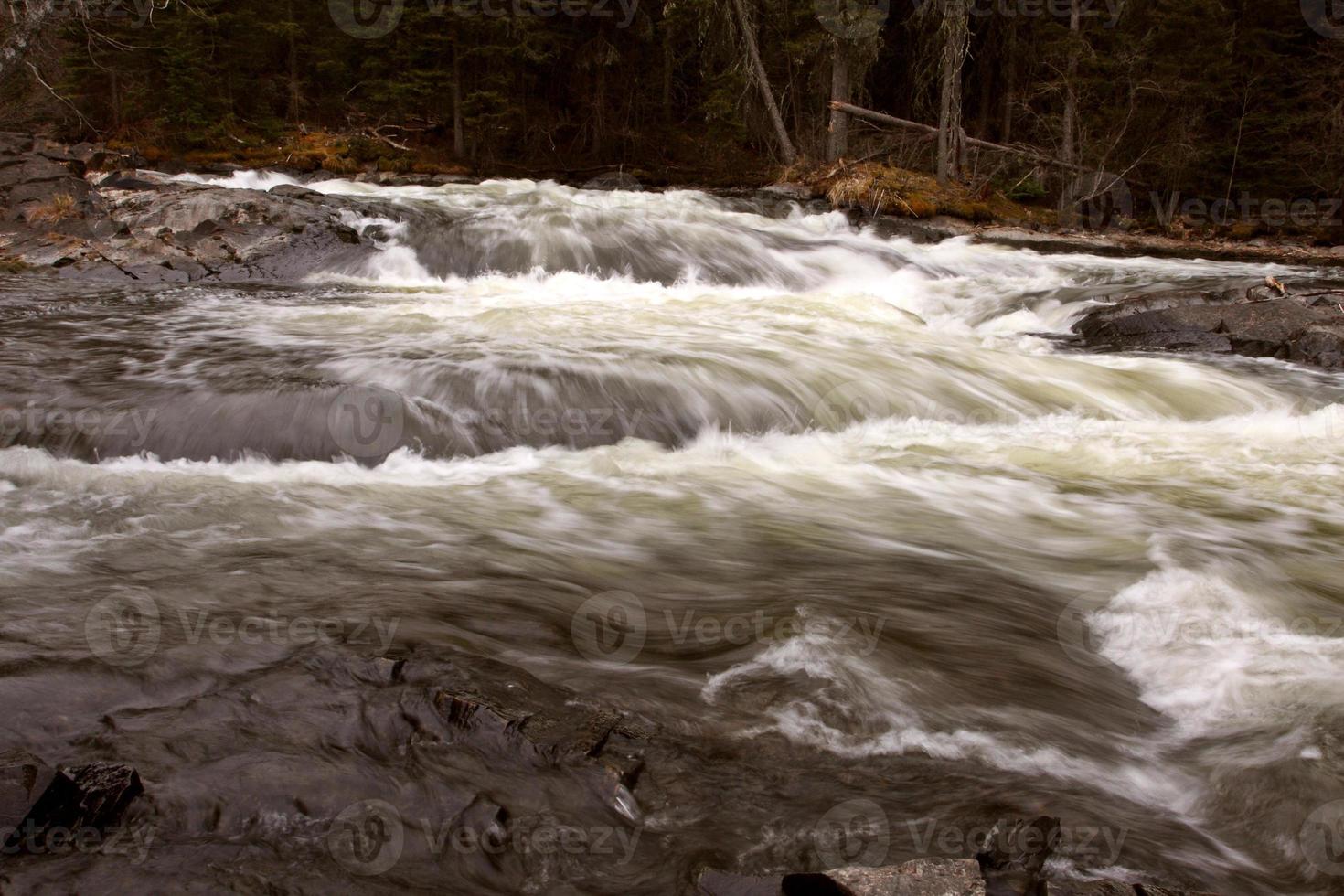 Waskusko Falls in Northern Manitoba photo