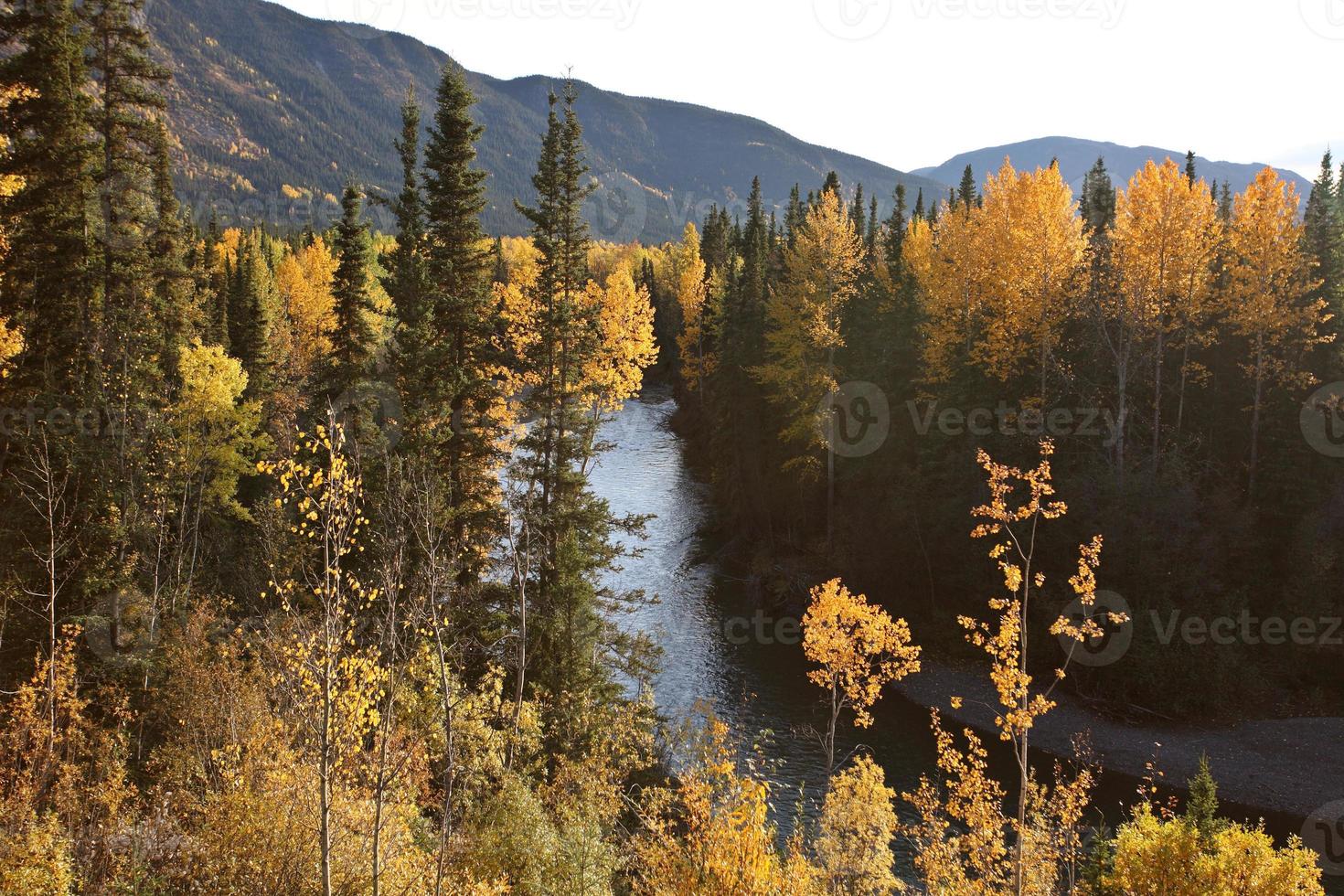 Tanzilla River in Northern British Columbia photo
