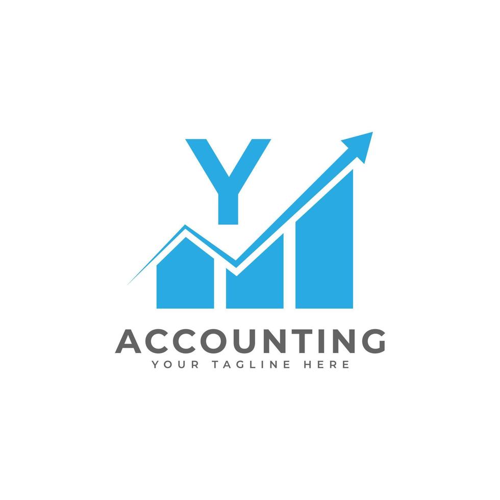 Initial Letter Y Chart Bar Finance Logo Design Inspiration 6252008 Y Chart Design