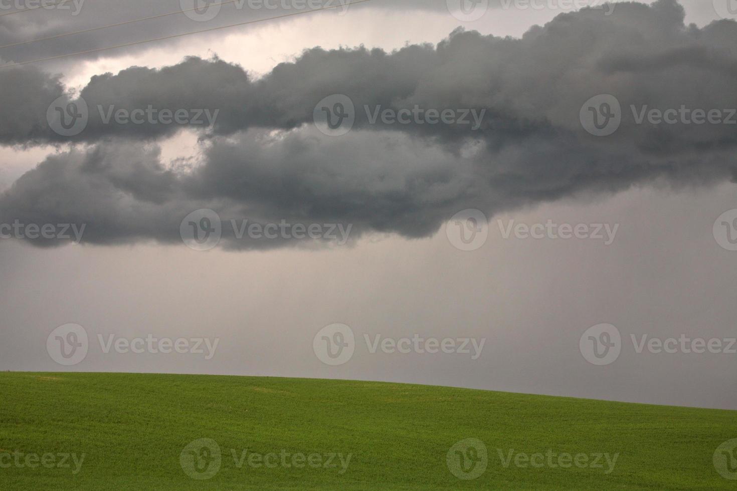 Approaching rain in scenic Saskatchewan photo