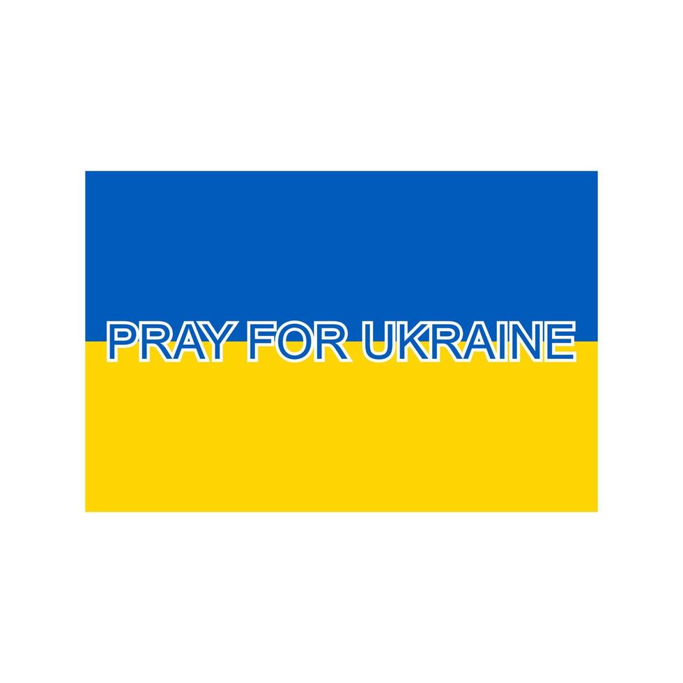 Ukraine - Russia conflict and war. russian aggression against Ukraine. Stop war. Pray for ukraine. we stand with ukraine vector