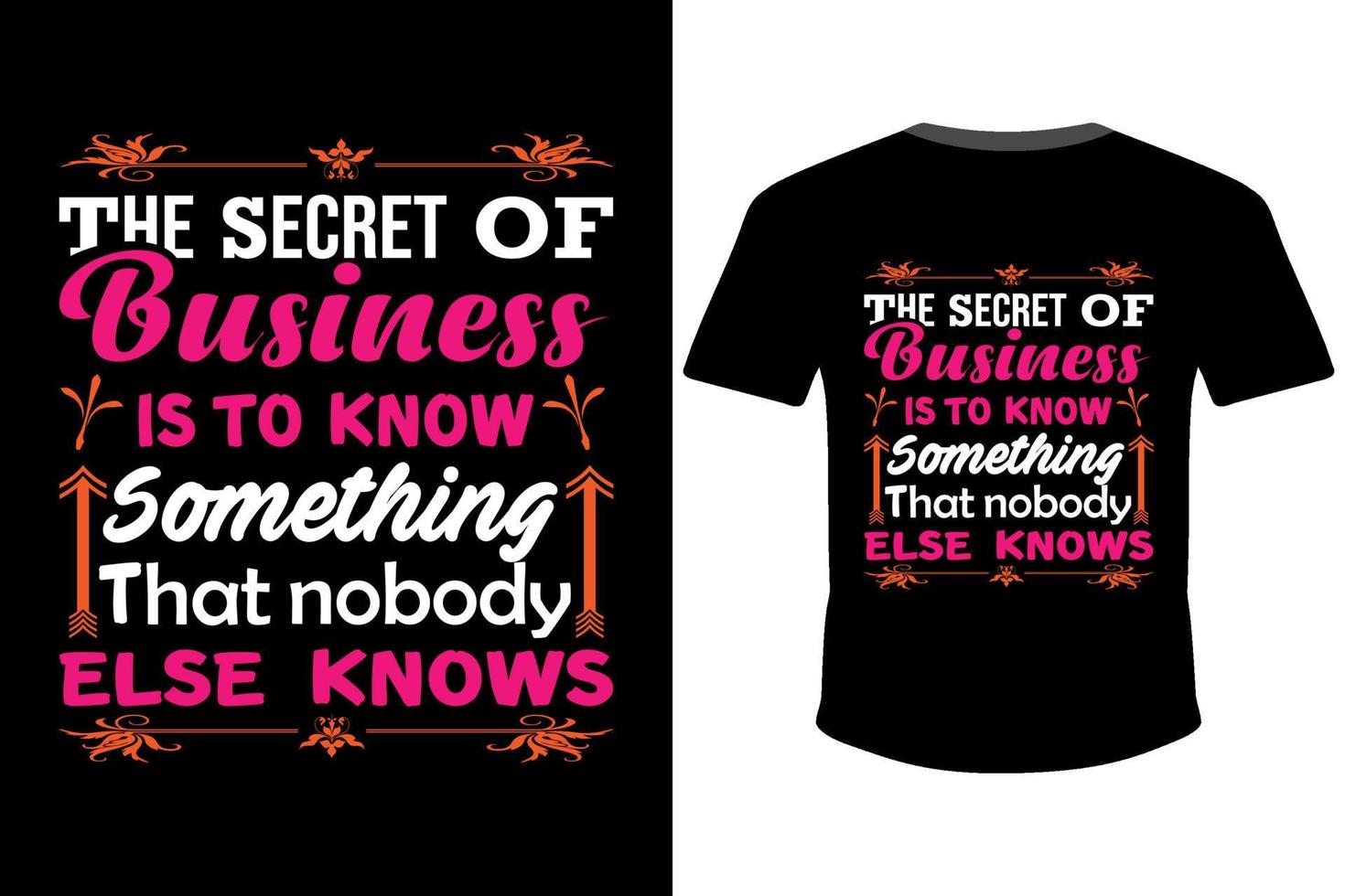 Quotes Typography T-shirt Design Vector Template