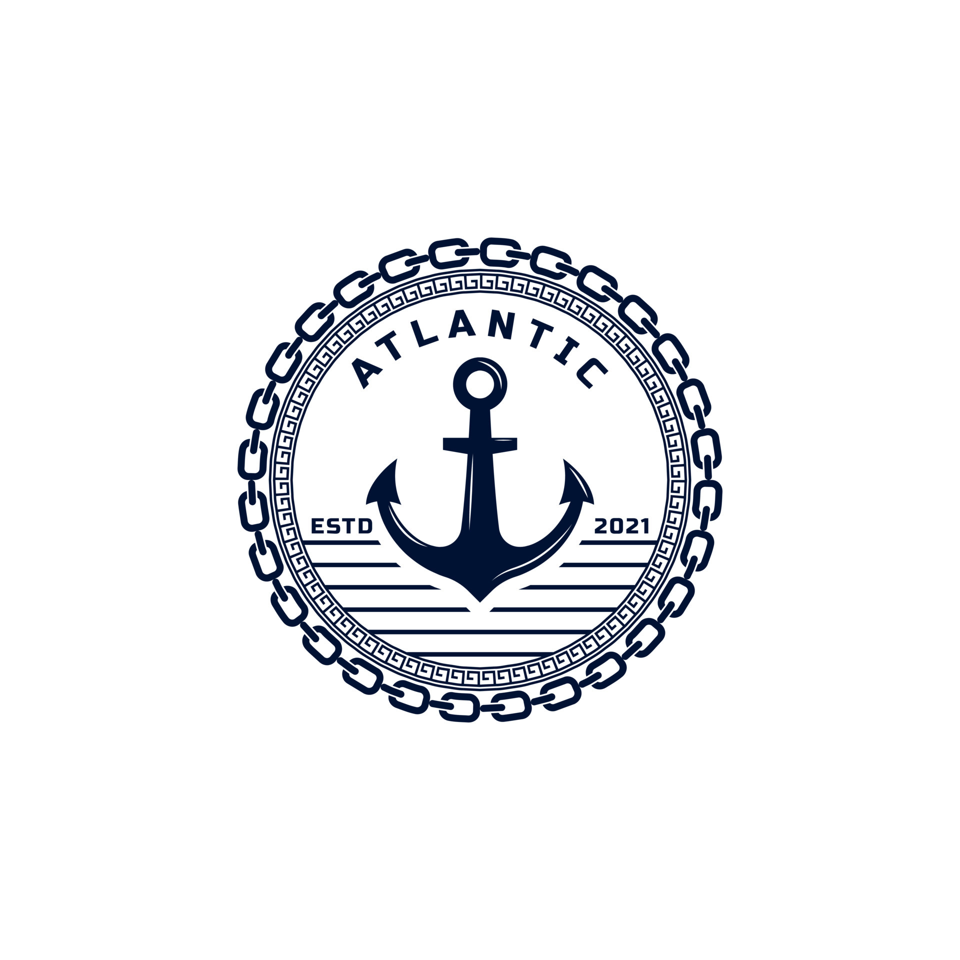 Vintage Nautical Anchor Emblem. Anchor Marine Badges Ship Boat Logo Design  Template Element 6255951 Vector Art at Vecteezy