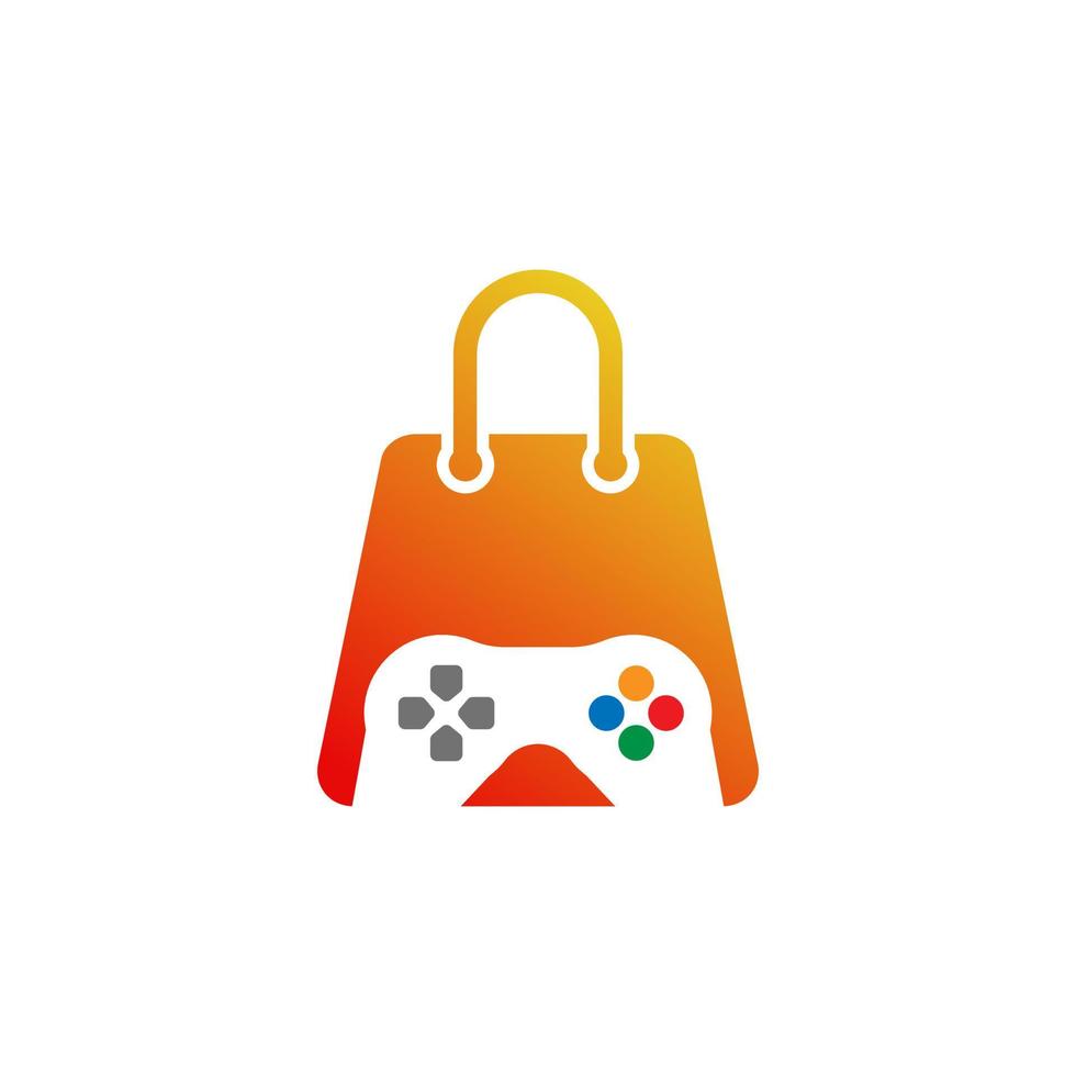 Gaming Store Logo .Vide Game Shop Logo Template Design Vector Design illustration