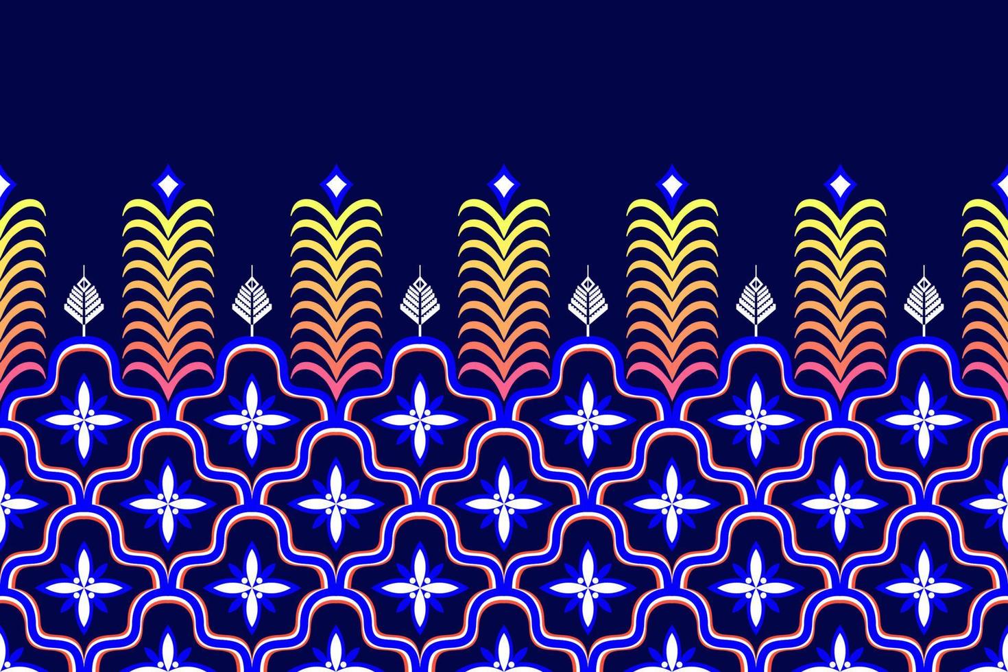 Moroccan ethnic pattern design. Aztec fabric carpet mandala ornament native chevron textile decoration wallpaper. Tribal turkey African Indian traditional embroidery vector illustrations background