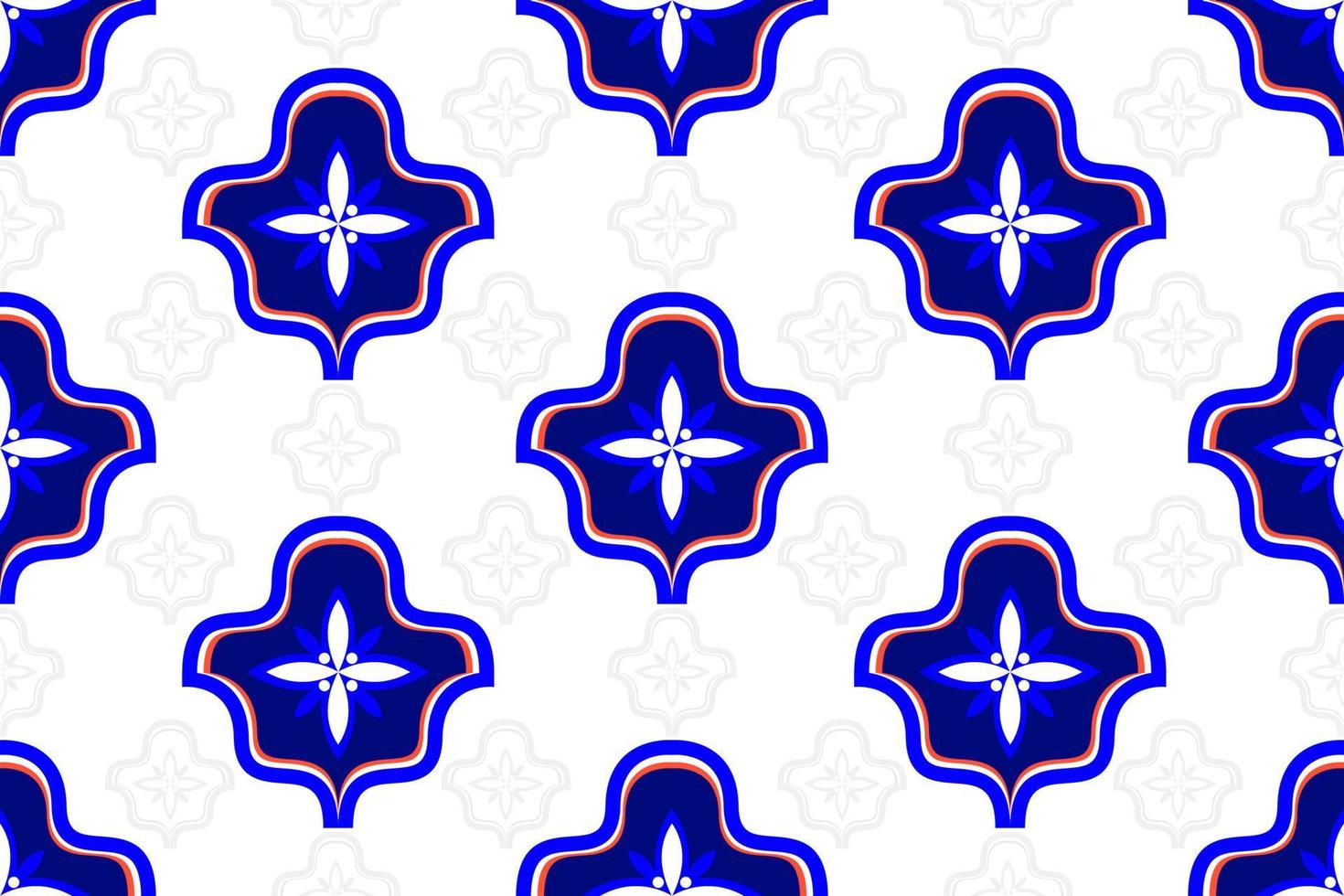 Moroccan ethnic pattern design. Aztec fabric carpet mandala ornament native chevron textile decoration wallpaper. Tribal turkey African Indian traditional embroidery vector illustrations background