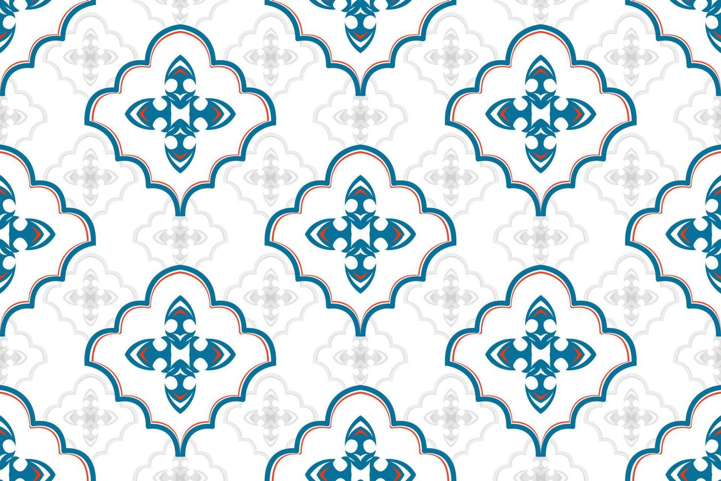 diseño de patrones étnicos marroquíes. tela azteca alfombra mandala ornamento nativo chevron textil decoración papel tapiz. Fondo de ilustraciones vectoriales de bordado tradicional indio africano de Turquía tribal vector