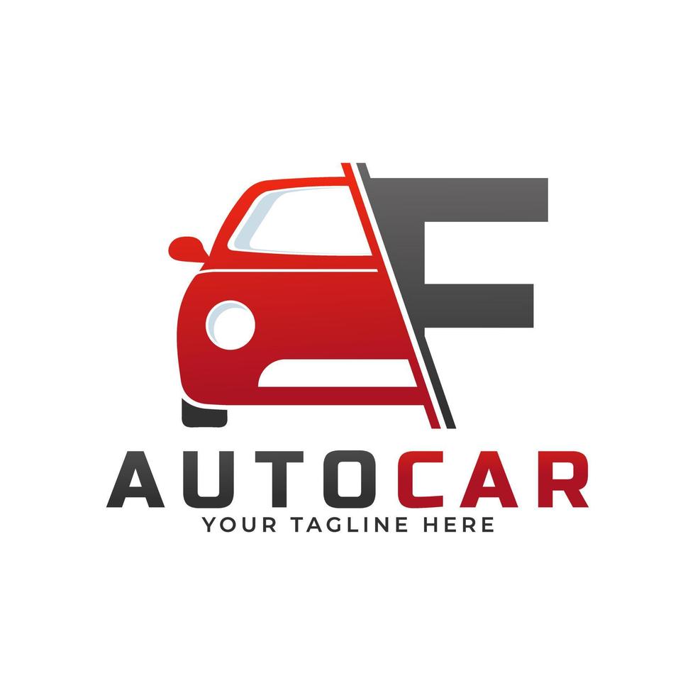 Letter F with Car Wash Logo, Cleaning Car, Washing and Service Vector Logo  Design. 6257553 Vector Art at Vecteezy