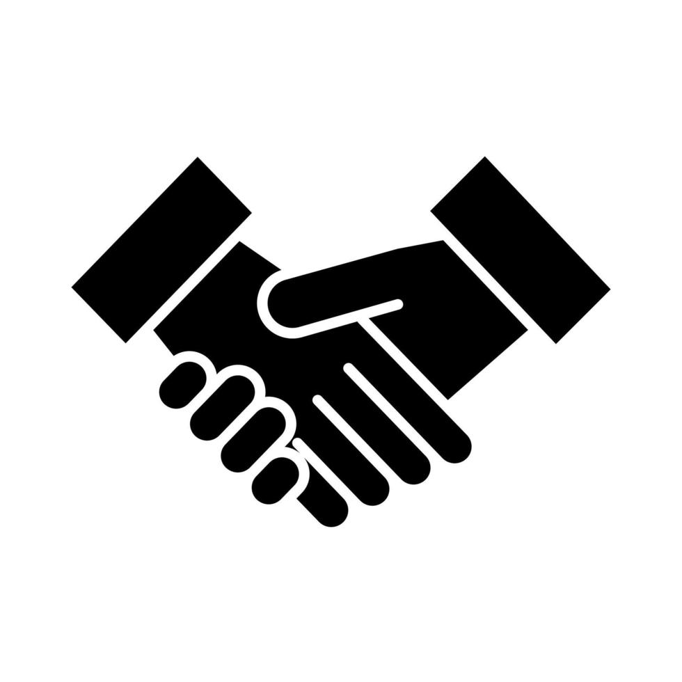 shake hands icon suitable for Ramadan Islamic moments vector