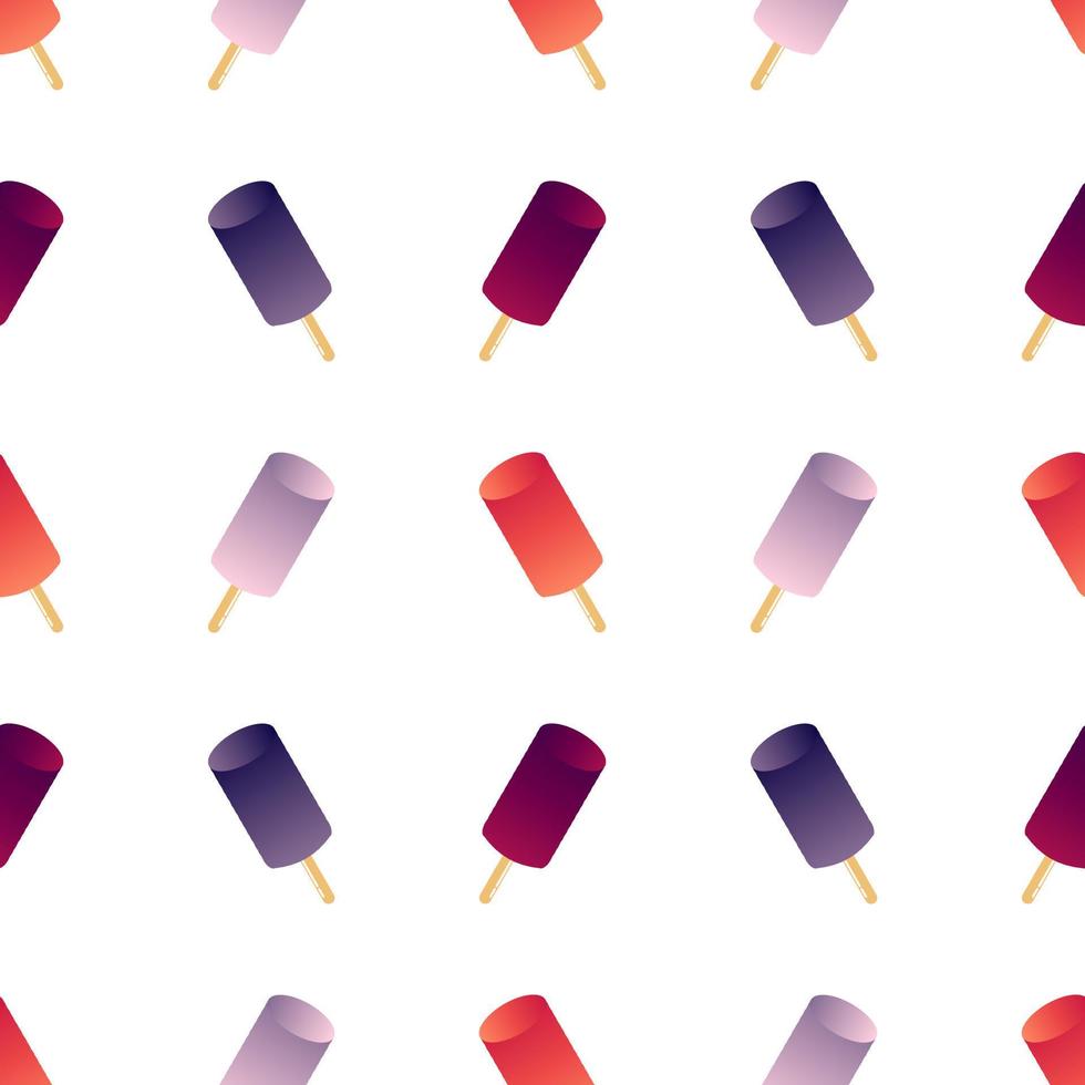 lollipop seamless pattern with gradient color vector