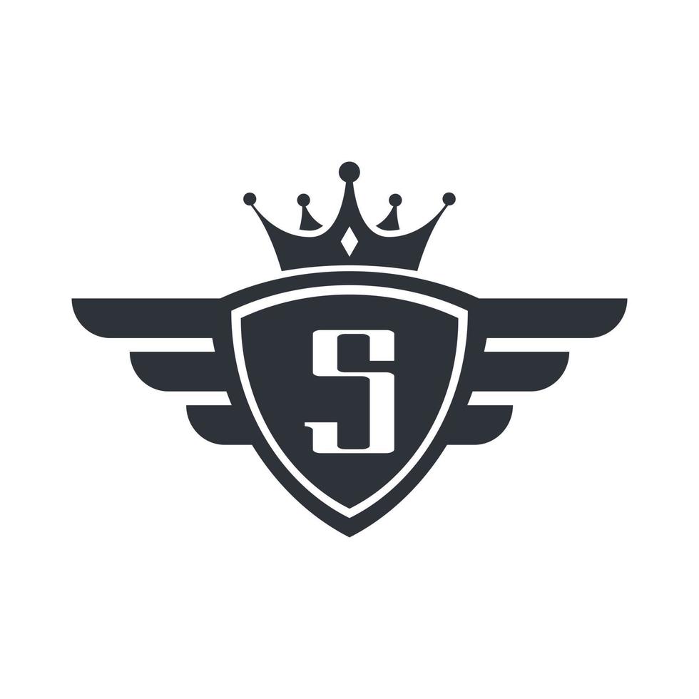 Letter S Royal Sport Victory Emblem Logo Design Inspiration vector