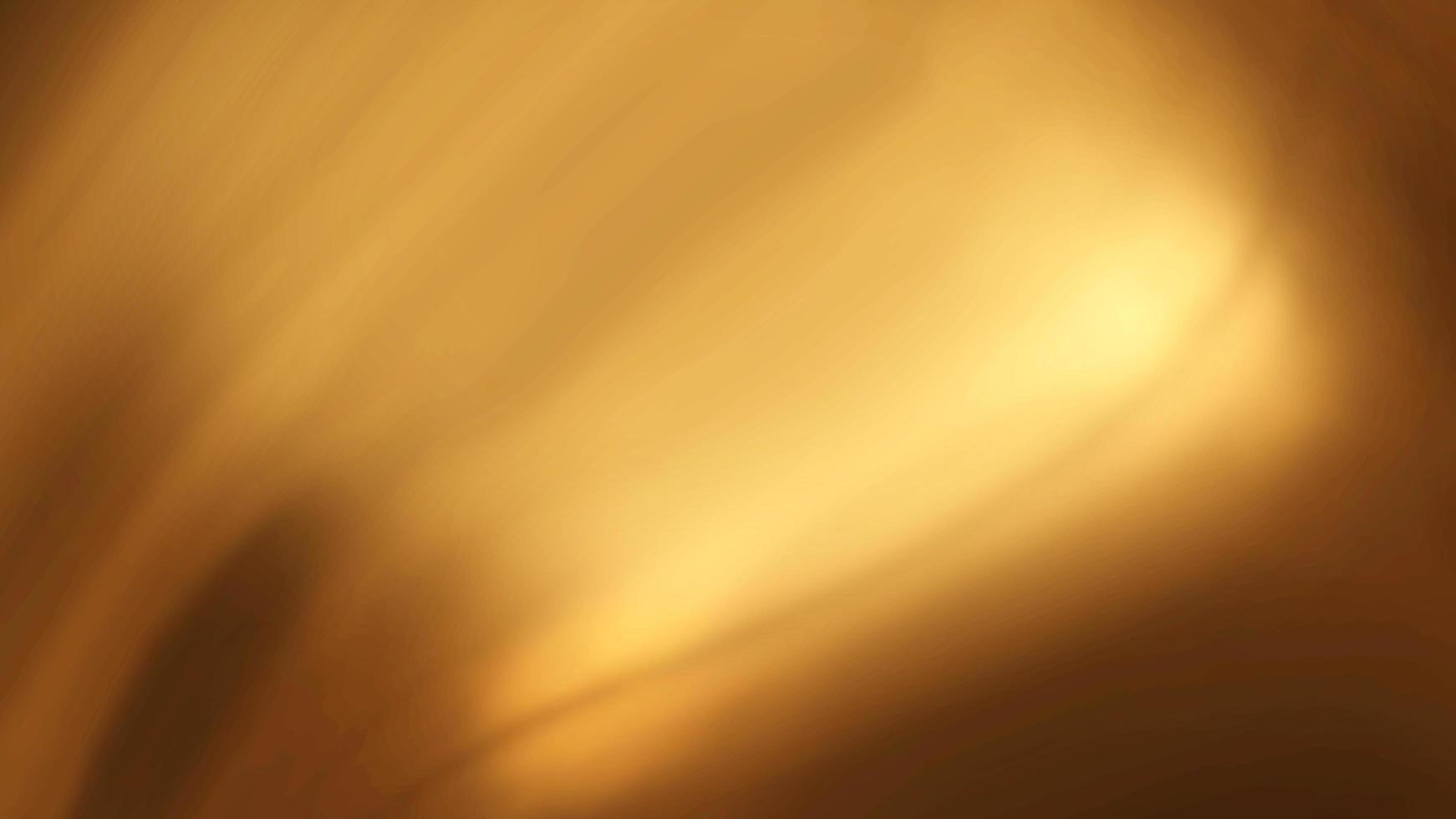 fondo liso líquido dorado abstracto con ondas de lujo. ilustración 3d foto