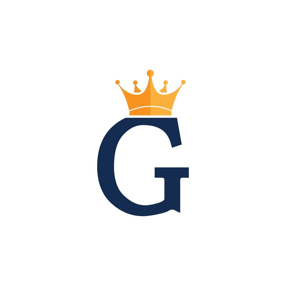 Initial Letter G with Crown Logo Branding Identity Logo Design Template ...