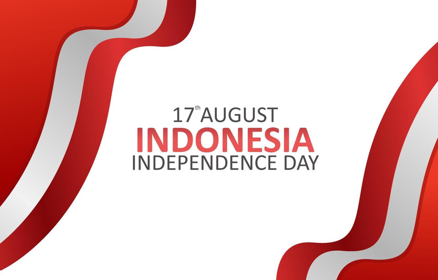 ilustración gráfica vectorial de las tarjetas de felicitación y carteles del 75º día de la independencia de Indonesia, diseño adecuado para el día de la independencia de Indonesia vector