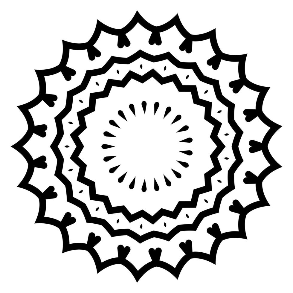 Abstract vector design in black color. Perfect for corporate, background, t-shirt, and so on.