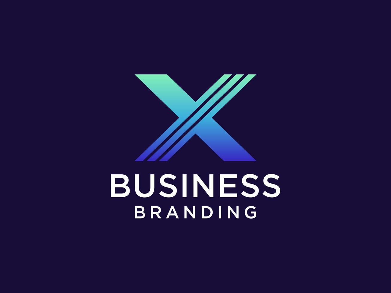 Abstract Initial Letter X Logo. Geometric Arrow Origami Style. Usable for Business and Technology Logos. Flat Vector Logo Design Template Element.