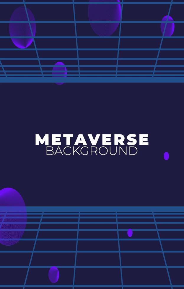 Concept of Future digital technology metaverse vector