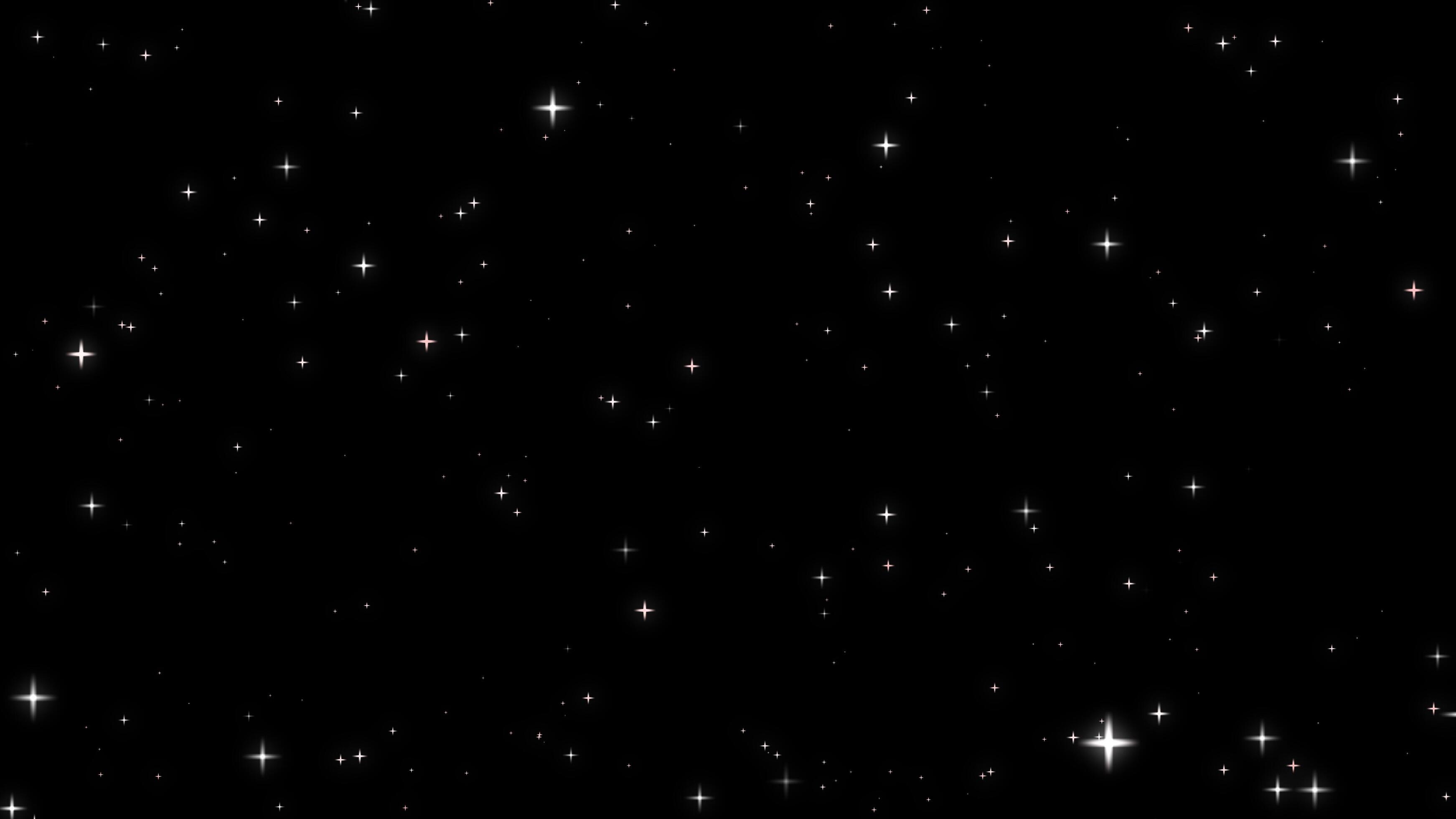 Night sky with stars sparkling on black background 6263922 Stock Photo