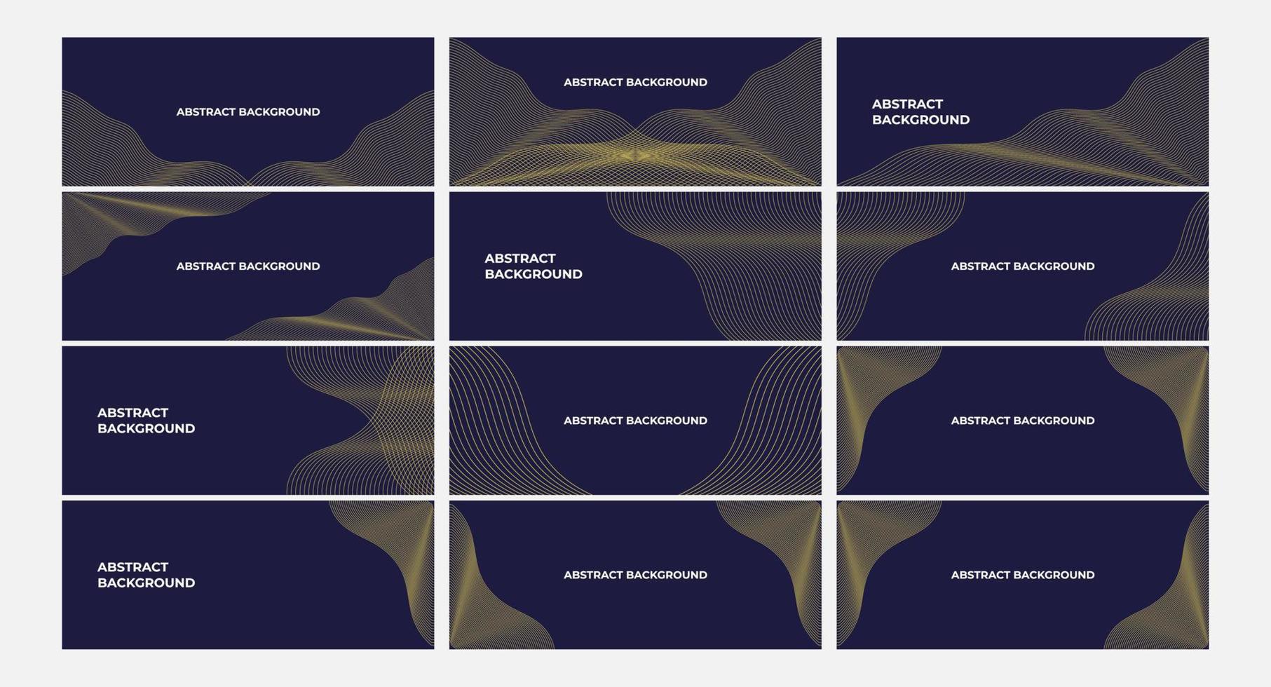 Set of elegant background with lines. luxury background. Abstract background vector