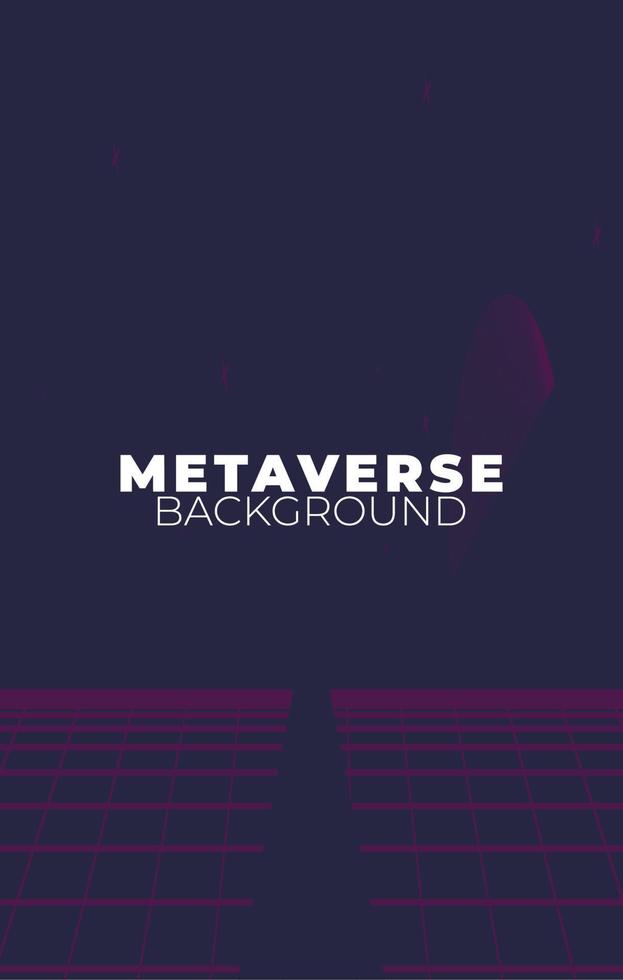 Concept of Future digital technology metaverse vector