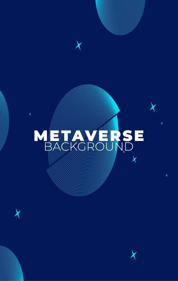 Concept of Future digital technology metaverse vector