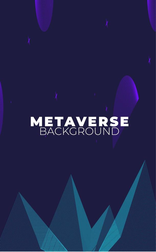 Concept of Future digital technology metaverse vector