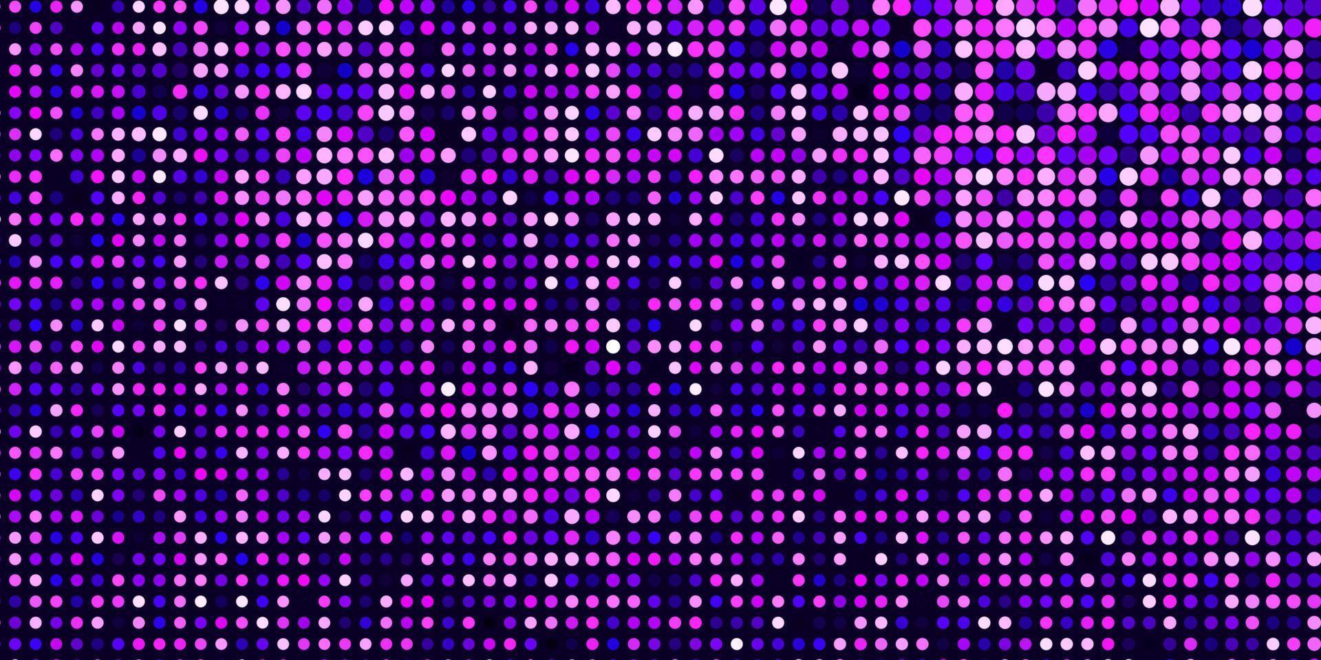 Light Purple, Pink vector texture with disks.